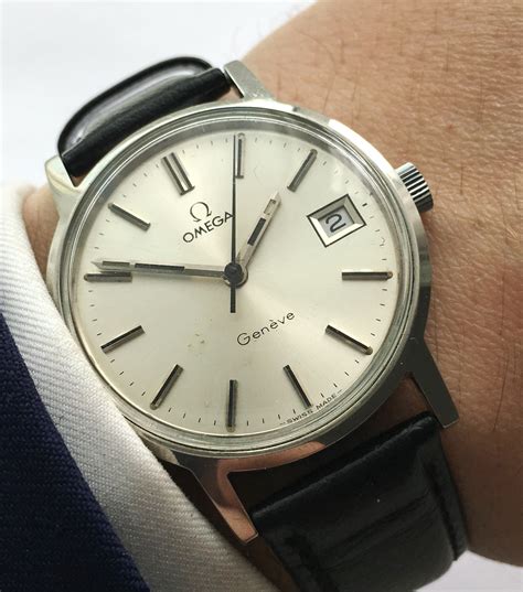 1960s omega geneve automatic clone|vintage geneve automatic.